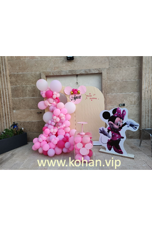 بادکنک آرایی آبشاری BWA38