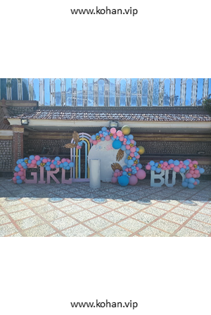 بادکنک آرایی تعیین جنسیت BGR7