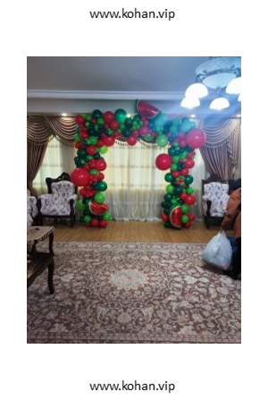 بادکنک آرایی شب یلدا BYN2