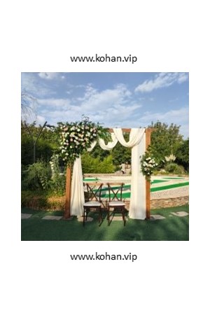 گل آرایی جایگاه عروس و داماد FWV9