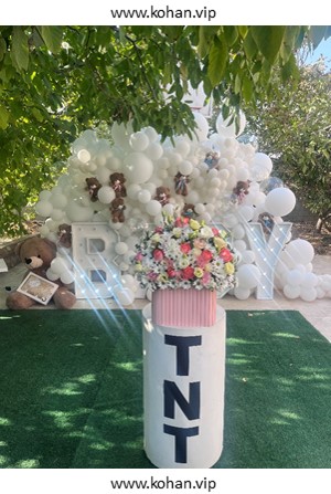 پکیج جشن تعیین جنسیت فاخر در لوکیشن شخصی